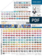 Daniel Smith Color Chart