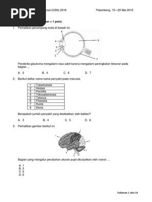 Soal Tes 1 Osn Ipa 2016 Final 1 Pdf