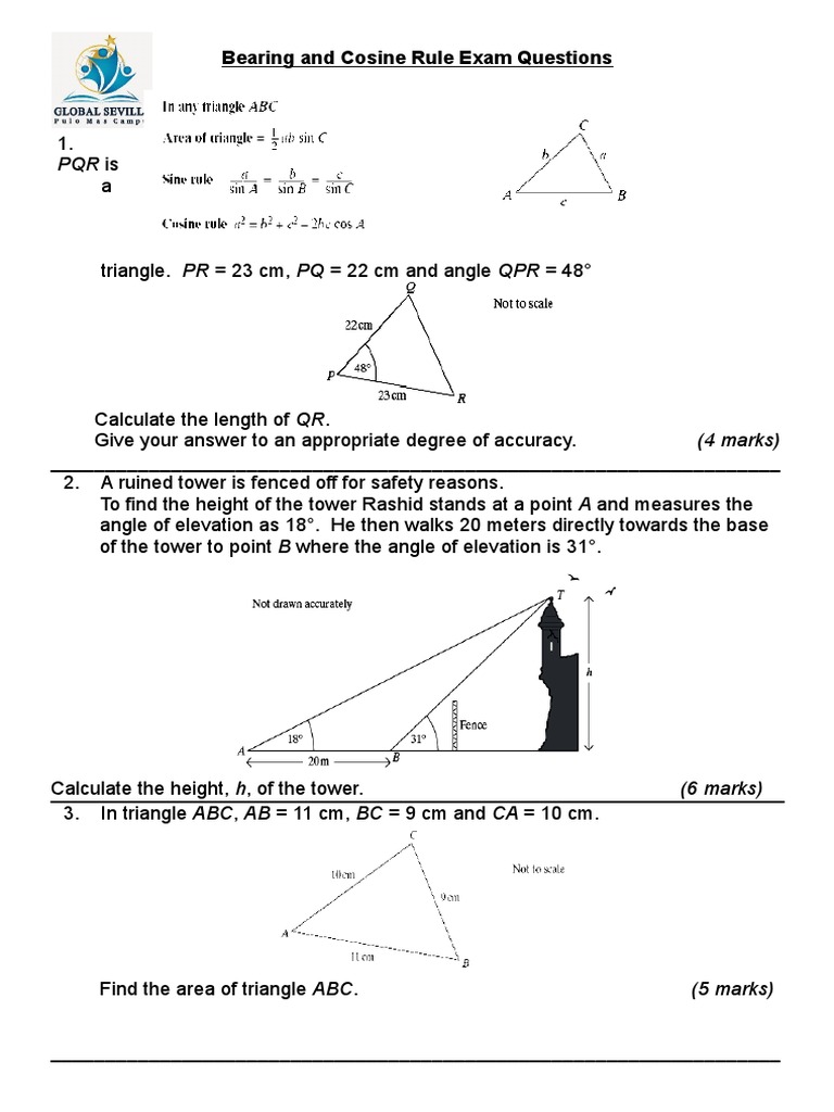 sine-and-cosine-rule-exam-questions-pdf