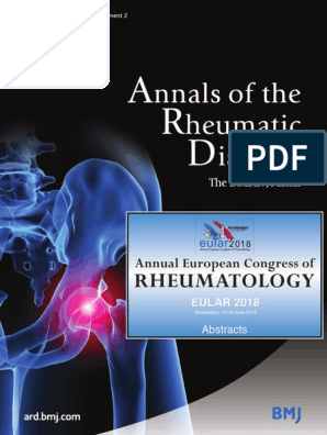 Eular 2018 Rheumatology Arthritis