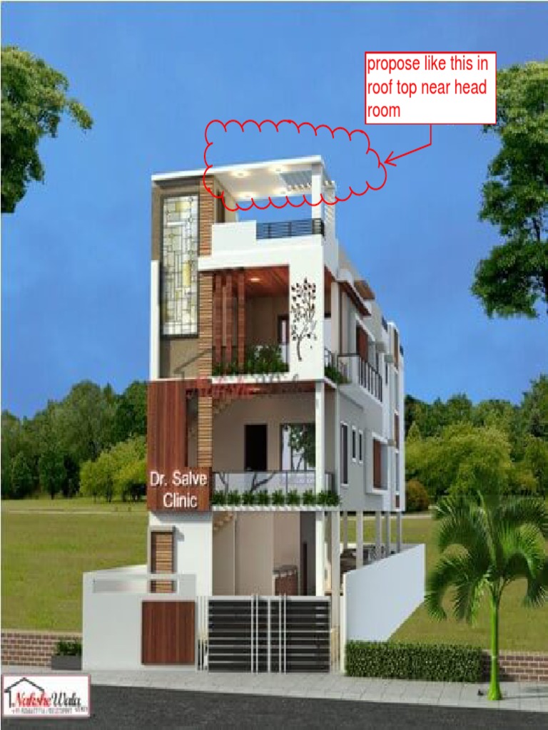 9645double Storey Elevation With Stilt Parking L PDF PDF