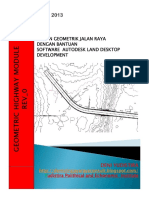 Desain Geometrik Jalan Dengan Bantuan Software Land Desktop Development.pdf