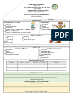 Anecdotal Record Assestment Form