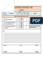 Planning Scheduling