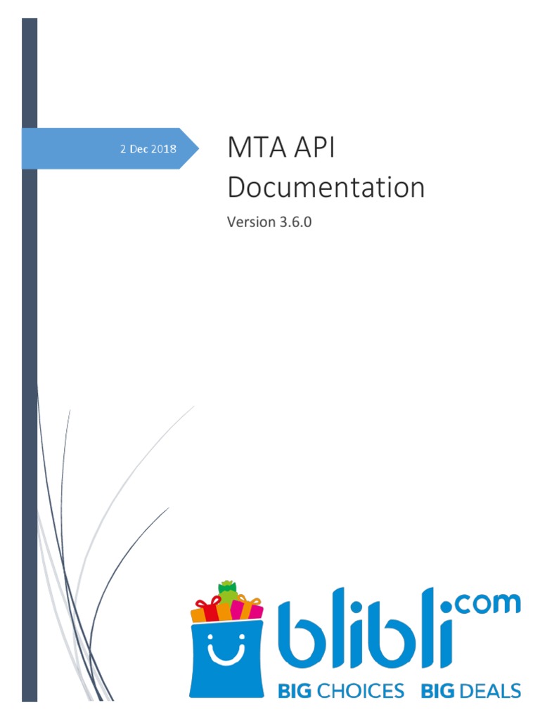 Blibli Merchant API Documentation v-3.6.0 | PDF | Application ...