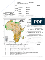 0 Africa Test de Evaluare