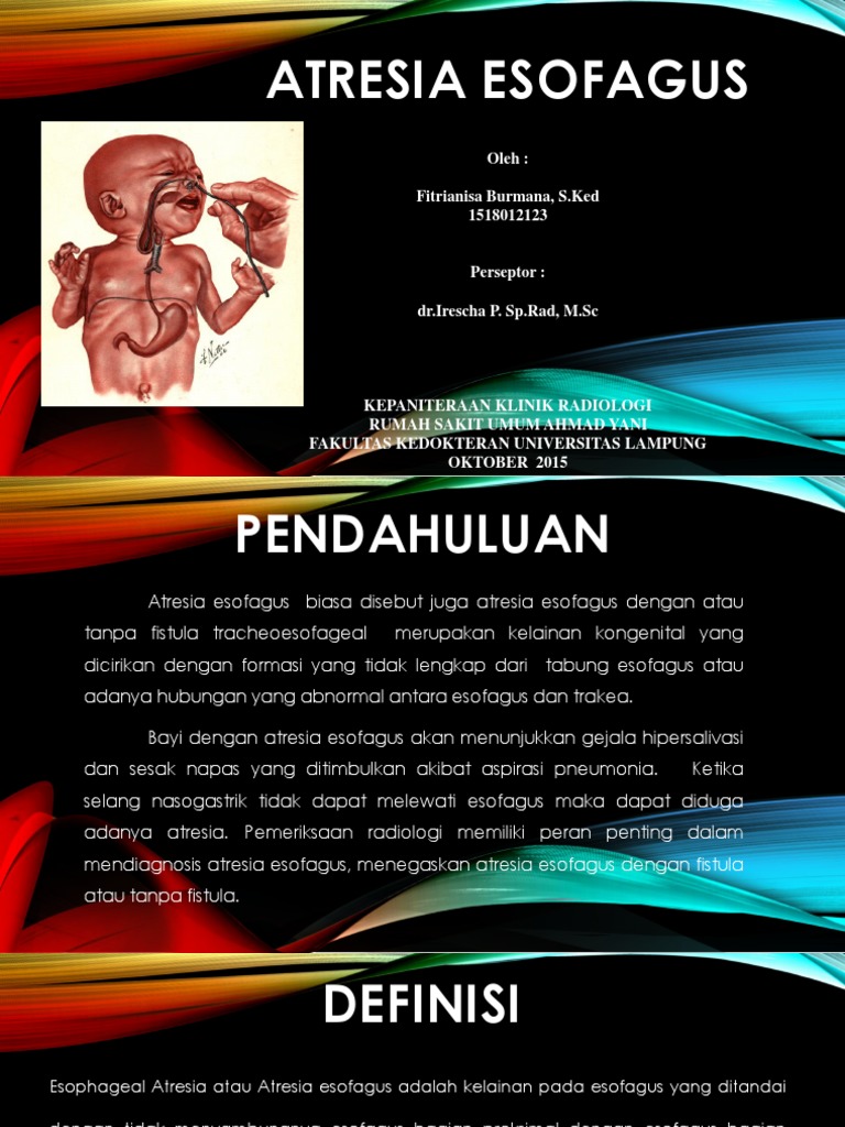 Fitrianisa - Atresia Esofagus | PDF