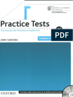 PET Practice Test