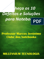 Defeitos e Soluções para Notebook