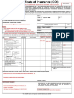 Sample Coi India