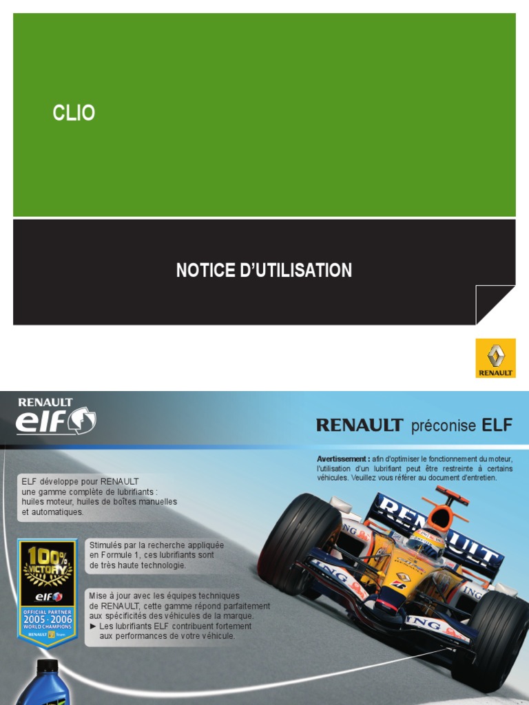 Pompe De Recyclage Abs Asr Verrouillée Mécaniquement Notice Clio 3 | PDF | Dé | Véhicules
