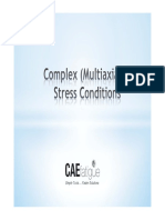 Complex Stress Condition CAE Fatigue