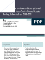 Stevens-Johnson Syndrome and Toxic Epidermal Necrolysis in Dr. Hasan Sadikin General Hospital Bandung, Indonesia From 2009-2013