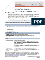 Narrative Text Structures 508 PDF