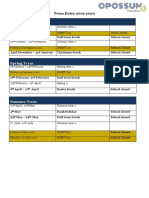 Federation Term Dates 2019-20