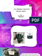 Pemasaran Spirulina