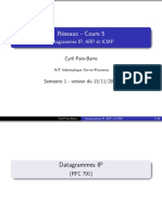 Reseaux - Cours 5 - Datagrammes IP - ARP - ICMP PDF