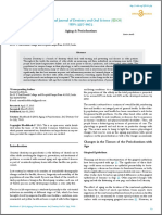 Aging and Periodontium