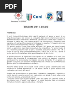 Progetto Scuola Calcio 2010-2011