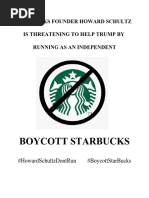 Boycott Starbucks