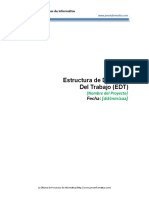 Plantilla Estructura de Desglose del Trabajo (EDT).doc