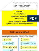 Materi Turunan Trigonometri Pembelajaran Abad 21