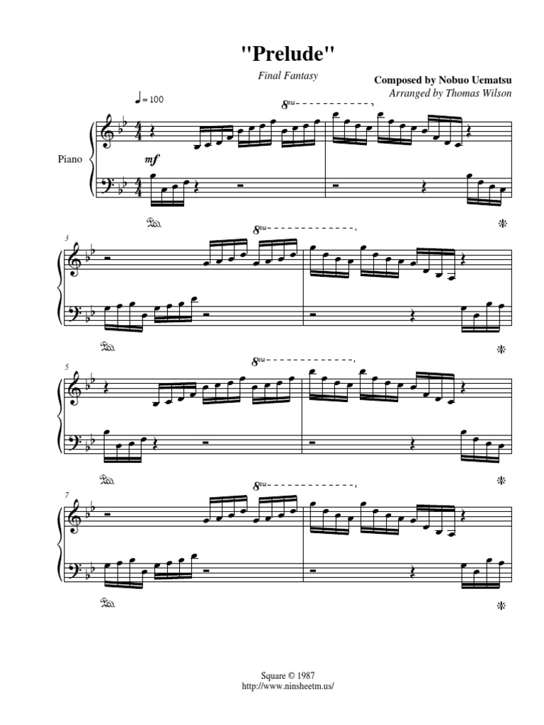 Prelude Piano Jeu Square Jeux Japonais