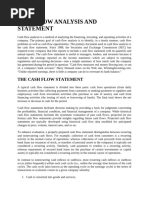 Download Cash Flow Analysis and Statement by snhk679546 SN39850152 doc pdf