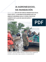 siembra agronegocio-cosecharas inundacion