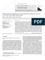 GIS Geothermal Resources Italia