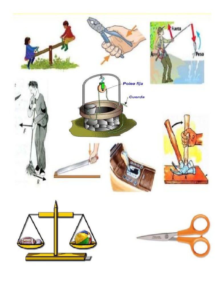 Maquinas Simples De Palanca Y Polea Pdf