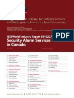 Security Alarm Services in Canada Industry Report