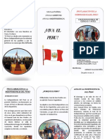 Triptico INDEPENDENCIA DEL PERU PDF