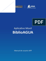 Manual de Usuario Aplicativo Móvil Biblioagua