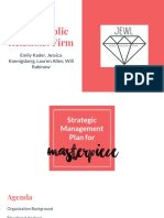 Strategic Management Plan For MasTERPiece