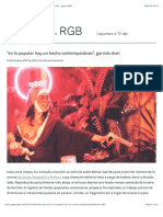 "En Lo Popular Hay Un Hecho Contemporáneo", Garrido Dixit - JPG en RGB