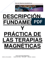 Descripcion, Fundamento y Practica de Las Terapias Magneticas