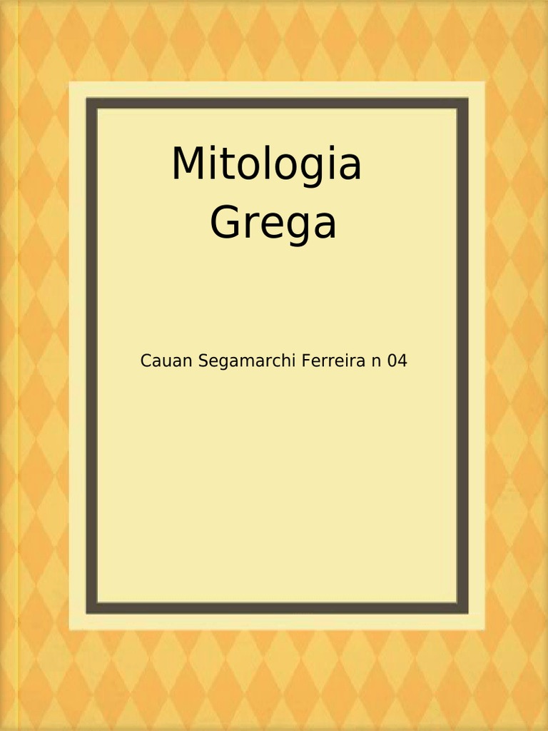 Significado de Nomes, PDF, Mitologia grega