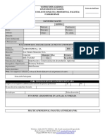 Formulario de Solicitud de Pasantia