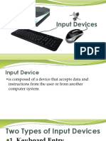 Types of Input Devices for Computers