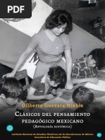 Clásicos Del Pensamiento Pedagógico Mexicano