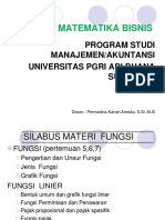 Matematika Ekonomi Bisnis