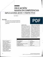 Educación Basada en Competencias. Implicaciones, Retos y Perspectivas