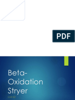 Beta Oxidation