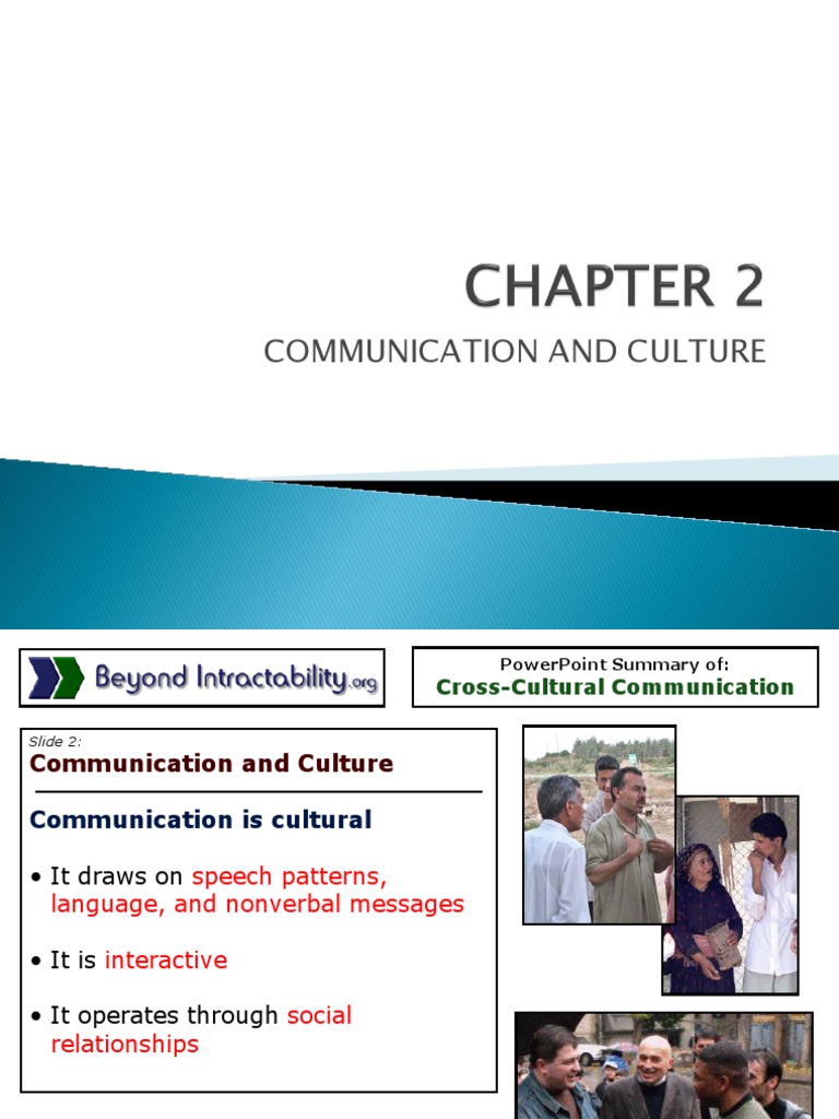 Communication and Culture | PDF | Cross Cultural Communication ...