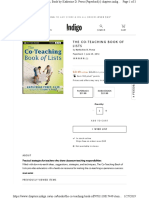 The Co-Teaching Book of Lists: Free Shipping