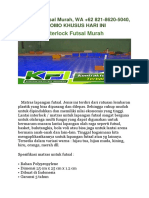 Interlock Futsal Murah, WA +62 821-8620-5040, PROMO KHUSUS HARI INI