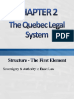 Chapter 2 The Quebec Legal System (Student)