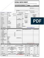 Personal Data Sheet: Filipino Dual Citizenship by Birth by Naturalization