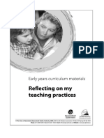 reflect teaching prac